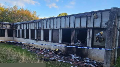 Arson attack on a defense company in Belgium