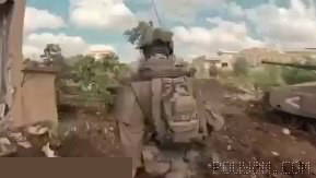❌ An Hezbollah FPV drone targets an Israeli Merkava tank and a group of Israeli army soldiers (IDF) in southern Lebanon …