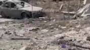 — תמונות מהרס והנזקים שנגרמו כתוצאה מתקיפת אווירית של ישראל בעיר נבטיה בדרום לבנון.