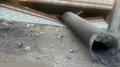 👉 A Revolutionary Guard ballistic missile fell in [Lorestan] last night