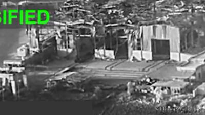 The U.S. releases footage of using naval suicide drones against Iran’s military docks