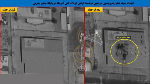 Drone command and control center destroyed in Bahrain