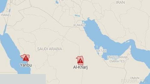 Air-raid sirens activated at the Saudi Red Sea port of Yanbu