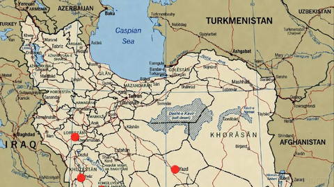 👉 Areas that were targeted by the United States last night