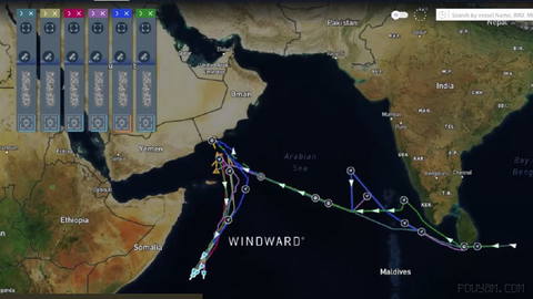 Windowward: They say maritime analysis and satellite ship-tracking and AIS data indicate that at least six oil tankers affiliated…