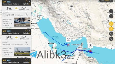 American fuel-tanker aircraft are still active near the Strait of Hormuz, but there is no confirmation that ships have transited safely or that security incidents have occurred in this strait …