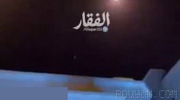 Video of air defense interceptor missiles above King Khalid Airbase