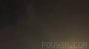Patriot missiles exploded in the skies over Bahrain, after an unsuccessful attempt to intercept
