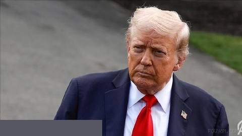ABD Başkanı Donald Trump, İran’la savaşın ardından Hürmüz Boğazı’nı ABD toprağı olarak belirleyeceğini söylediği anın “şaka” olduğunu belirtti