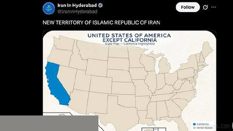 📢 Tehran labels California ‘new territory’ of Iran after US President