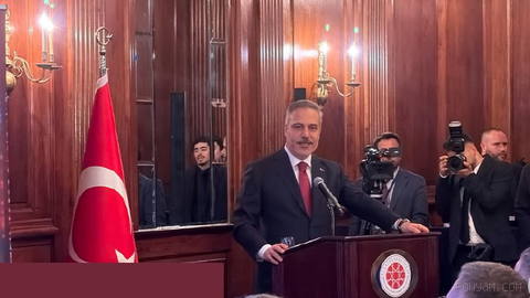 📌 Turkish Foreign Minister Hakan Fidan urges US to use its influence on