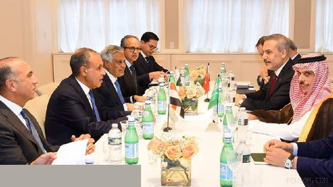 Turkish Foreign Minister Hakan Fidan attends sixth meeting with