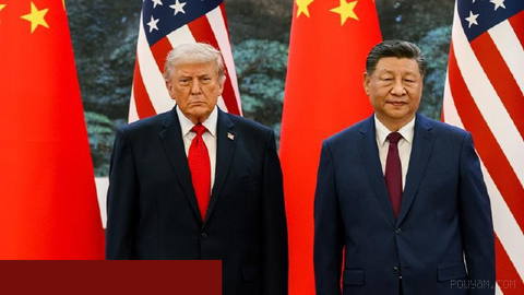 US President Donald Trump asks Chinese President Xi Jinping whether