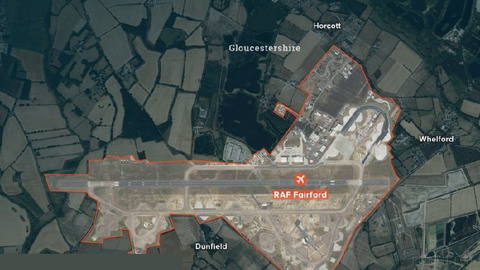 🔎 Washington believes a suspected plot near a British military base used