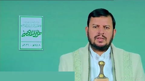 رئیس انصارالله، سخنرانی در سومین سالگرد عملیات «سیلِ اقصی» ایراد کرد