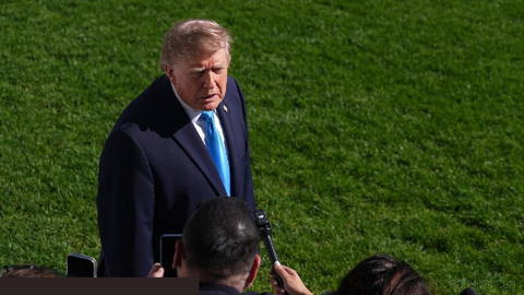 US President Donald Trump says Washington is not negotiating with Iran,