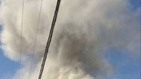 Apparently an explosion has also occurred in Dezful, and a column of smoke has been seen.