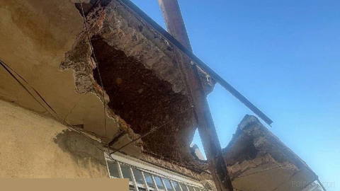 A Revolutionary Guard ballistic missile crashed in Lorestan last night