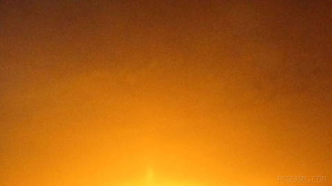👉 A photo of a strange explosion that happened about an hour ago in Omidiyeh, Khuzestan
