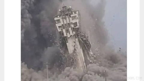 ⚡Image attributed to the moment of destroying the Chabahar naval surveillance tower — Friday, 26 Tir