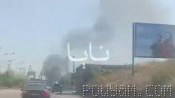 ⏺A major fire broke out in the container holding area of the Port of Beirut, sending huge columns of black smoke into the sky over the capital