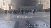 Fire at a construction workshop in the shrine