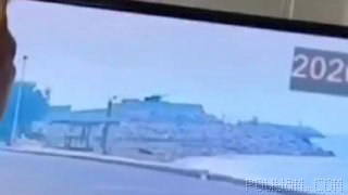👈 Moment of an attack on the IRGC anti-aircraft gun in Bushehr