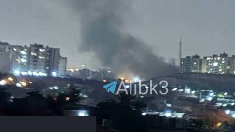 دود در بندرعباس بلند شد