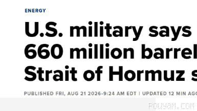 〰❌ According to a report by CNBC citing U.S. Central Command (CENTCOM), U.S. military forces have helped…