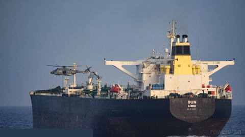 EU naval forces inspected the oil tanker MV SUN in the Mediterranean Sea on August 30 because they were suspicious…