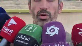 Training instead of the playoff match; ⚠ Majtaba Jafari and other Mas Rafsanjan players on the second ground of Azadi Stadium in conditions where...