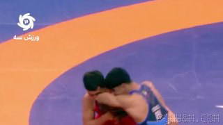 Rakip gerçekten kilolu ve kötü fizi̇klıydı ama... ✔ Olimpiyat şampiyonu Saeid kimseye boyun eğmiyor! 🟢 67 kg 🟢 Saeid İsmaili maçında…