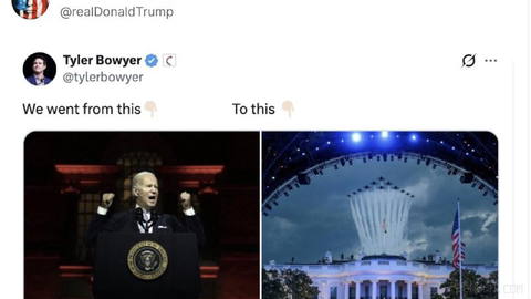 Trump: Comparing his White House to the Biden era