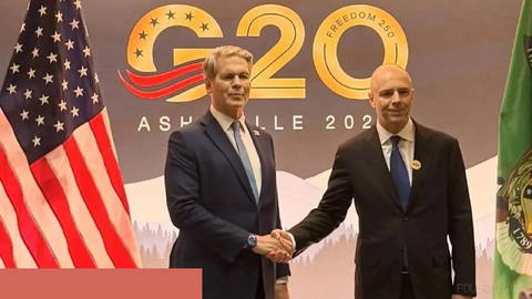 US Treasury Secretary Scott Bessent met with Russian Finance Minister