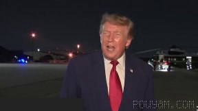 Reporter: Why was your flight in an Air Force plane more dangerous for you, but not for the media?