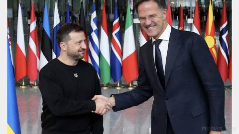 Élysée Palace, the French presidential office, announced that NATO Secretary General Mark Rutte and Ukraine’s President Volodymyr Zelensky will participate on Monday in a meeting of several countries in Paris to support Ukraine