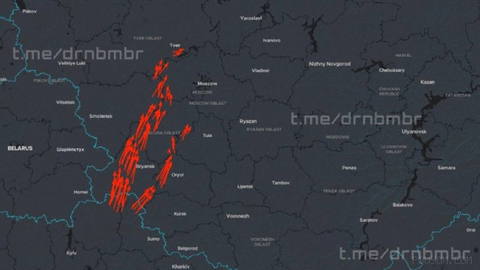 👈 Ukraine’s widespread drone attack toward Russia is now underway.