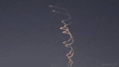 New footage of ballistic missile launches released