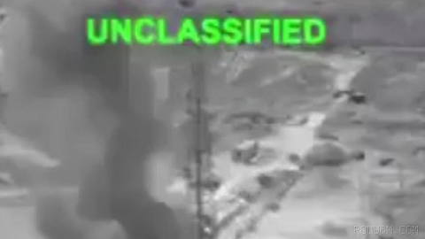 👉 Image released by CENTCOM, of the attack last night on a communications tower in Sirik