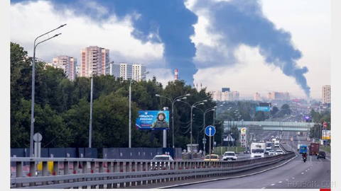 Ukrainian forces targeted Moscow in the early hours of Monday with more than 400 drones.