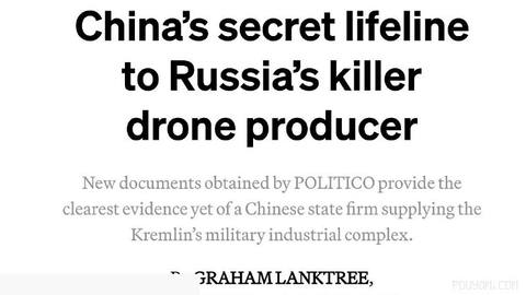 Politico reports that Jilin Chemical Fibers, a Chinese state-owned company, supplied 46 tons of PAN precursor to a Russian-linked sanctioned subsidiary...