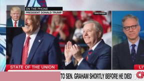 Trump told Tapper about Graham: he said he wanted the Ukraine war to end sooner