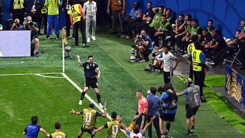 Messi 2026 — Maradona 1986; 🎭 Some stories don’t change—only the hero of the story changes. God’s Hand and the Goal of the Century—by Diego against England; God’s foot—by Lionel against England 🆔