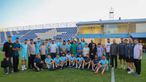 🔵 Special guests at today’s Esteghlal training
