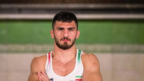 🔼🤼‍♂ Easy win for Nechoudi to reach the final bout 🤼‍♀ Mohammad Nechoudi in the 86 kg weight class #FreestyleWrestling