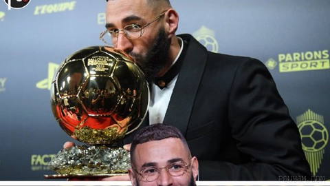 🥇 4 yıl önce, bu gün Karim Benzema 2022 Altın Top’u kazandı