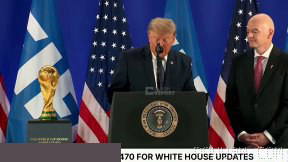 Trump: Messi, how great is Messi—he scored a hat-trick. I think that’s a rare occurrence in your sport, right?