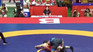 Ranking curse broken! ❌ Bali won bronze so beautifully 🤼‍♀ In the #GrecoRoman wrestling rankings, Mehdi Bali defeated Islam Quliyev from Kazakhstan with a technical fall and won the bronze medal. #AsianGames2026 📌 Special page for the Nagoya Asian Games 🆔