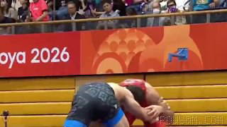 باصلابت مثل "یَل تهرون" 🥇آخرین طلای کشتی برای آذرپیرا 🤼‍♀ امیرعلی آذرپیرا در فینال #کشتی آزاد، برابر نماینده ازبکستان با…