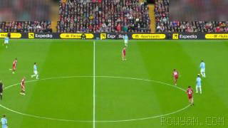 ⚠ Disrespect and booing by fans at Anfield 🤬 Liverpool fans chant: You’re going to fall! 🍌 Manchester City fans responded to Liverpool’s banners by showing them bananas! 🆔